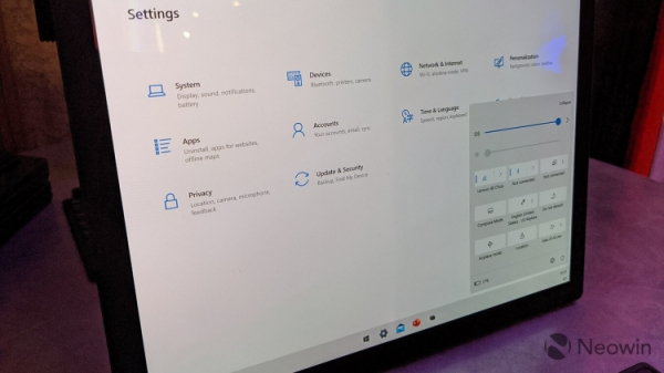 Вот так на Windows 10X может выглядеть Проводник, «Пуск» и настройки"