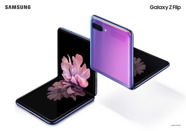 Смартфон с гибким экраном Samsung Galaxy Z Flip поступит в продажу в России 14 февраля"