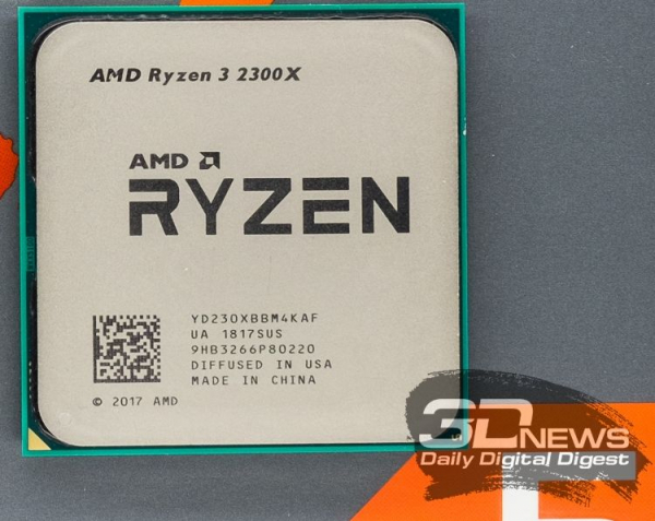 AMD Ryzen 3 2300X начинает покорять розницу в коробочном исполнении"
