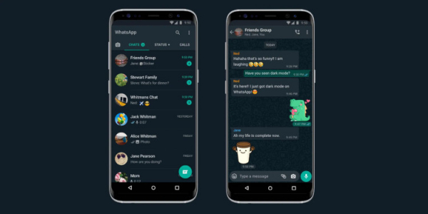 WhatsApp для Android и iOS получил долгожданную тёмную тему"