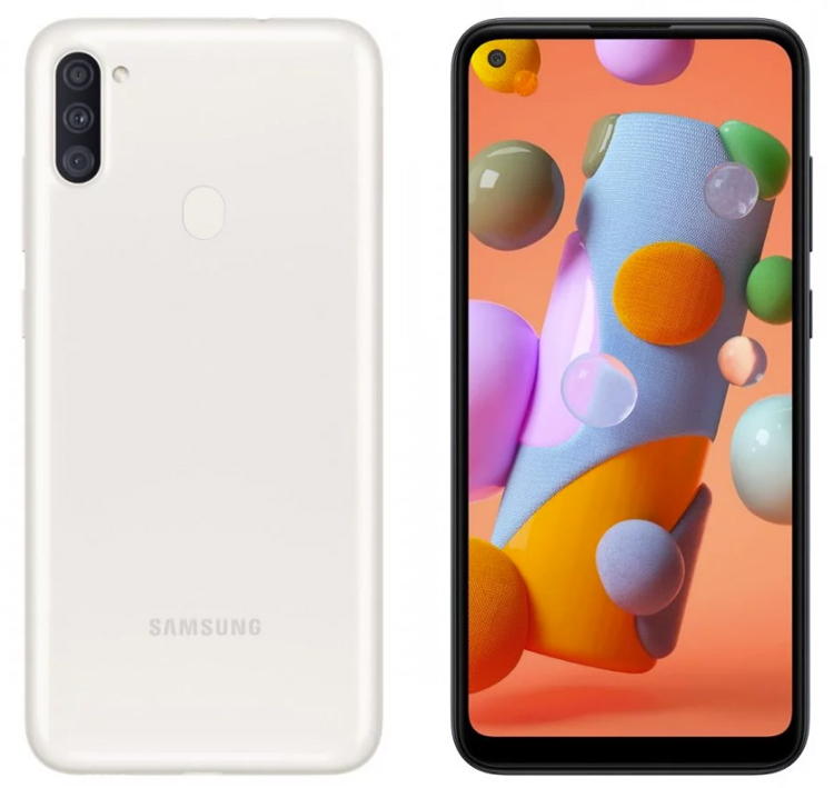 Недорогой смартфон Samsung Galaxy A11 получил экран Infinity-O и тройную камеру"