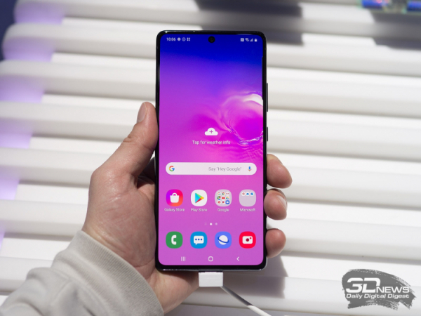 Galaxy S10 Lite получил поддержку записи видео 4K при 60 кадрах