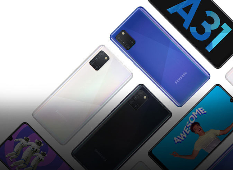 Смартфон Samsung Galaxy A31 получил четверную камеру и экран Full HD+ Infinity-U"