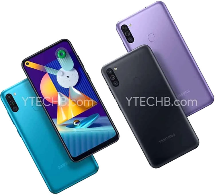 Пресс-изображения и характеристики Galaxy M11 попали в Сеть"