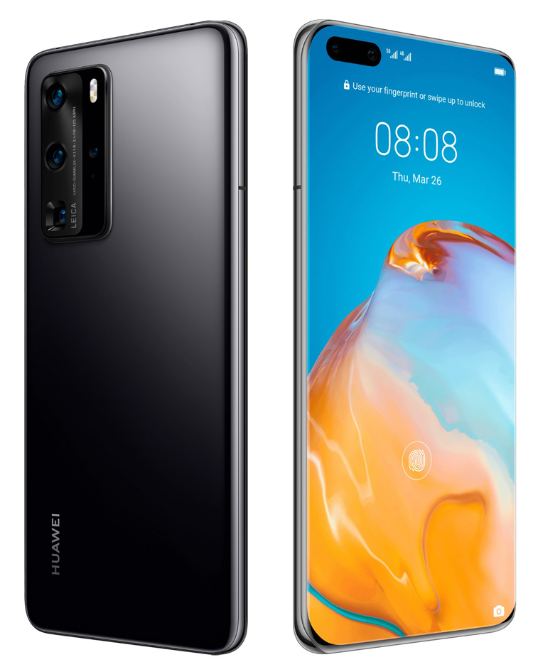 Huawei P40 и P40 Pro: новые рендеры полностью раскрывают дизайн смартфонов"