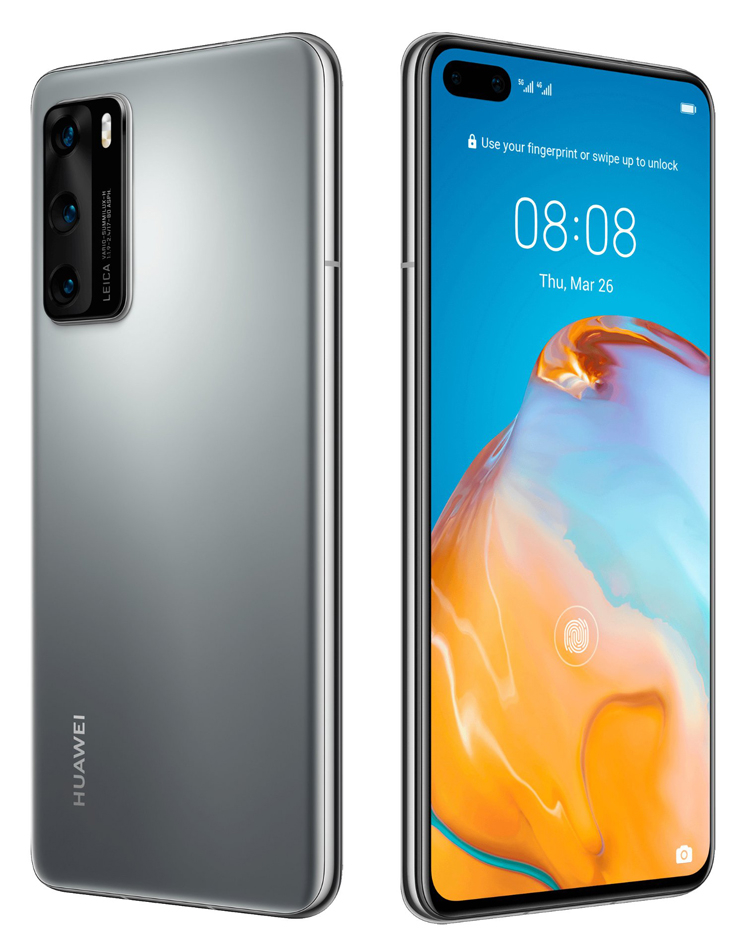 Huawei P40 и P40 Pro: новые рендеры полностью раскрывают дизайн смартфонов"