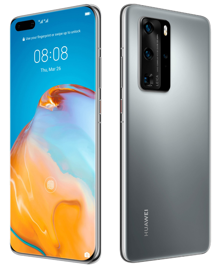 Huawei P40 и P40 Pro: новые рендеры полностью раскрывают дизайн смартфонов"