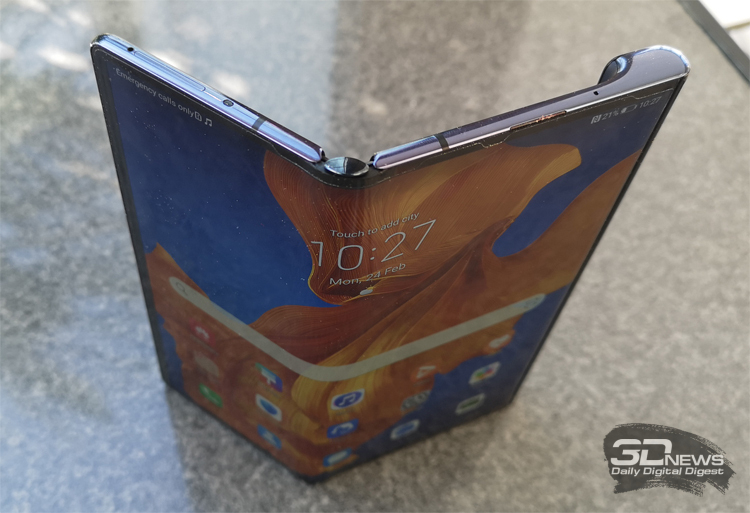 Экран гибкого смартфона Huawei Mate Xs в несколько раз дороже золота"