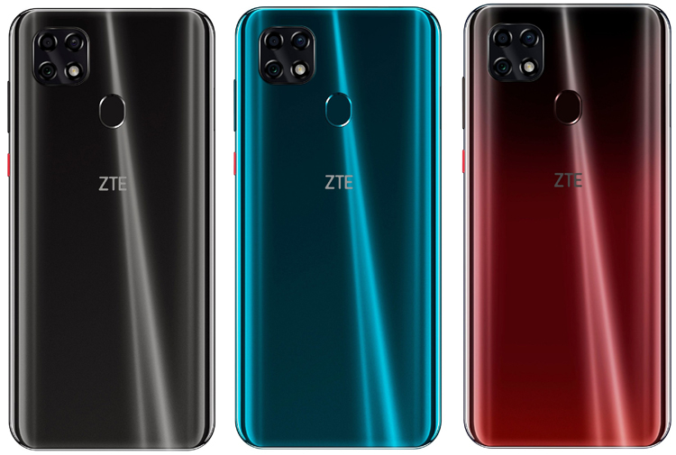 Смартфон ZTE Blade 10 Smart с тройной камерой показан на рендерах"