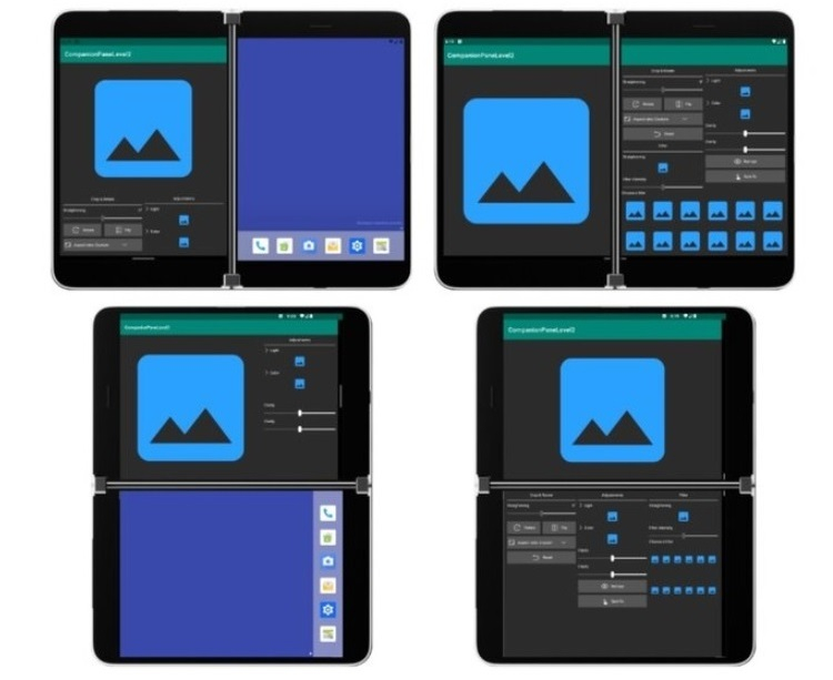 Microsoft показала, как будут работать приложения на смартфоне Surface Duo"