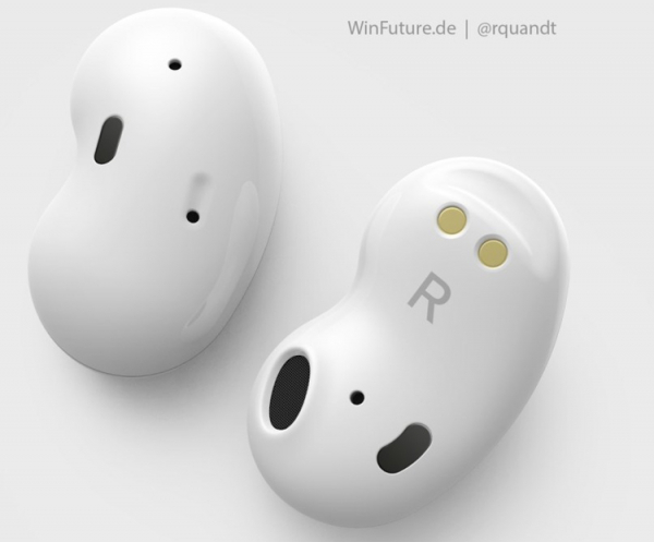 Новые наушники Samsung Galaxy Buds по форме напоминают фасоль"