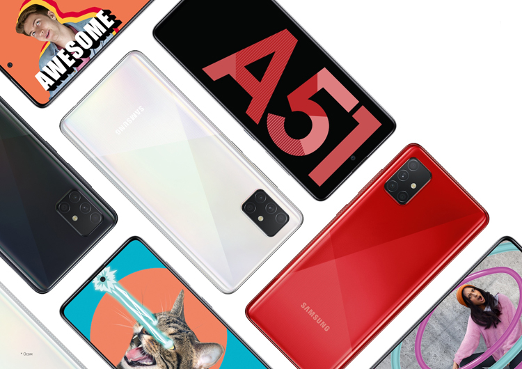 Samsung выпустит смартфон среднего уровня Galaxy A51 5G"
