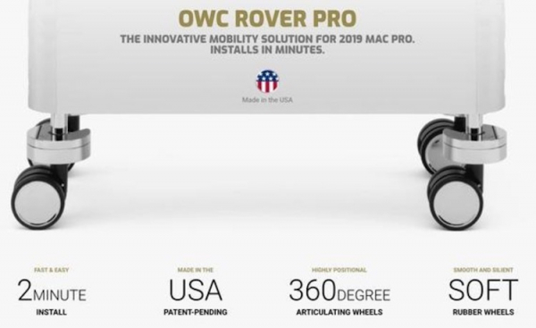 OWC нанесла Apple болезненный удар. Компания представила колёса для Mac Pro втрое дешевле оригинальных"