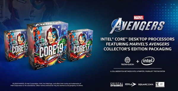 «Мстители» обрушатся на AMD: Intel подтвердила запуск особых процессоров вместе с Marvel"