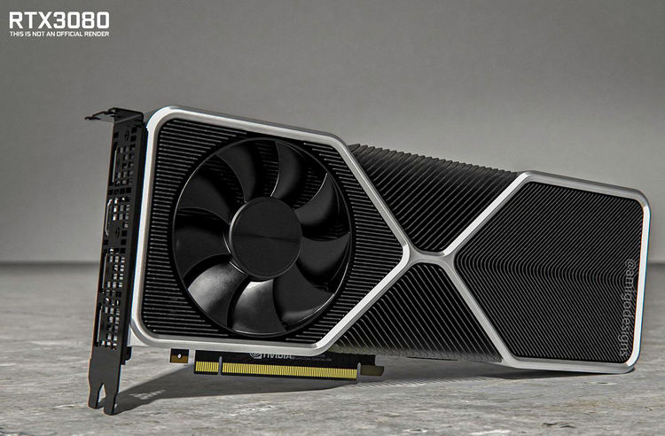 Видеокарты GeForce RTX 30-й серии (Ampere) получат до 24 Гбайт памяти GDDR6X"