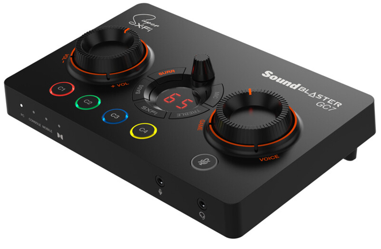 Creative представила ЦАП с усилителем Sound Blaster GC7"