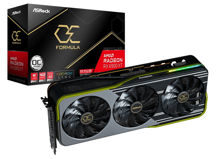 ASRock представила Radeon RX 6900 XT OC Formula — огромную видеокарту с мощной подсистемой питания с 21 фазой"