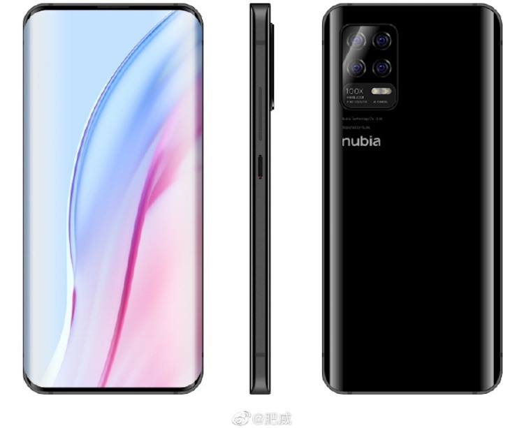 Nubia Z30 выйдет в необычной двухцветной версии и получит 120-Вт зарядку"