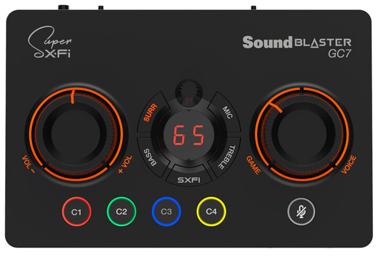 Creative представила ЦАП с усилителем Sound Blaster GC7"