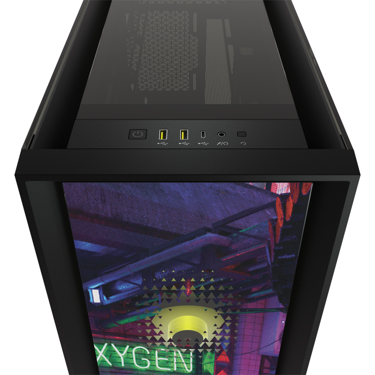 Корпус Corsair iCUE 5000X RGB Signature получил четыре стеклянные панели"