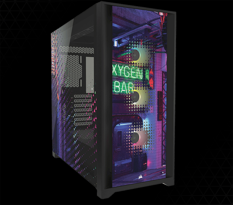 Корпус Corsair iCUE 5000X RGB Signature получил четыре стеклянные панели"