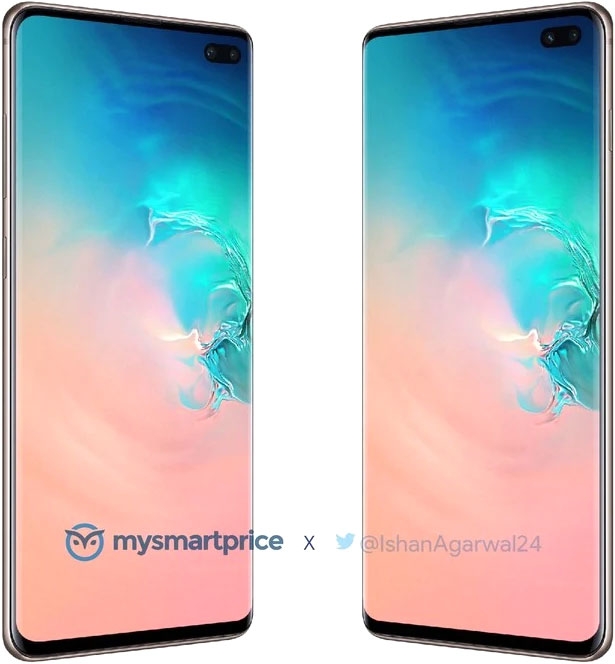 Galaxy S10+: оценки в Antutu и GeekBench, а также рендеры белой керамической версии"